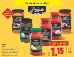 Lidl DELUXE Salsa oferta