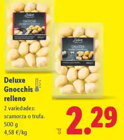 Lidl DELUXE Gnocchis relleno oferta