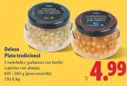 Lidl DELUXE Plato tradicional oferta