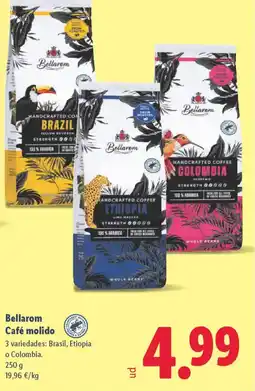 Lidl BELLAROM Café molido oferta