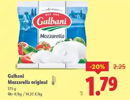 Lidl GALBANI Mozzarella original oferta