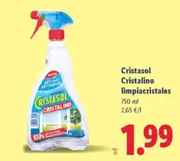 Lidl CRISTOL Cristalino limpiacristales oferta