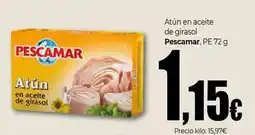 Unide Supermercados Pescamar - atún en aceite de girasol oferta