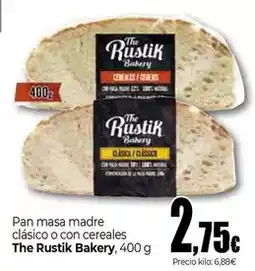 Unide Supermercados The rustik bakery - pan masa madre clasico o con cereales oferta