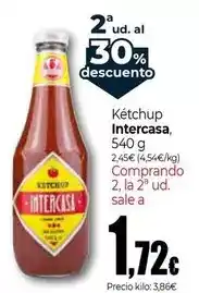 Unide Supermercados Intercasa - ketchup oferta