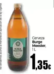 Unide Supermercados Burge meester - cerveza oferta