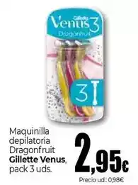 Unide Supermercados Gillette venus - maquinilla depilatoria dragonfruit oferta