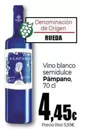 Unide Supermercados Pámpano - vino blanco semidulce oferta