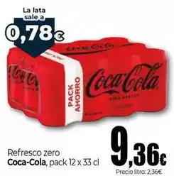 Unide Supermercados Coca-cola - refresco zero oferta