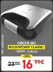 Embargos a lo bestia Cecotec - rock'ntoast classic oferta
