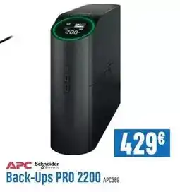 Beep Schneider - back-ups pro 2200 oferta