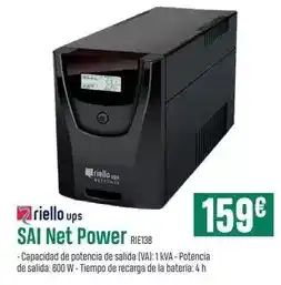 PCBox Sai net power rie138 oferta