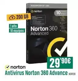 PCBox Norton - antivirus 360 advance oferta
