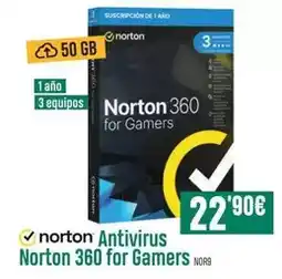 PCBox NORTON Antivirus Norton 360 for Gamers NOR9 oferta