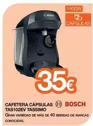 Expert Bosch - cafetera cápsulas tas102ev tassimo oferta
