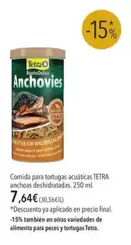 El Corte Inglés Tetra - comida para tortugas acqués oferta