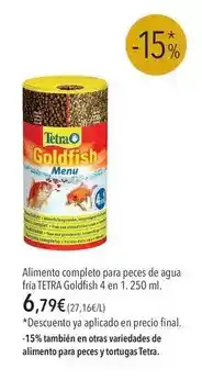 El Corte Inglés Tetra - alimento completo para peces de agua fra oferta