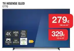 Milar HISENSE Tv qled e77q oferta