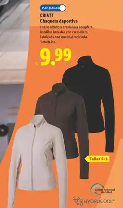 Lidl CRIVIT Chaqueta deportiva oferta