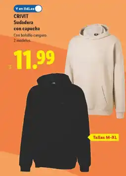 Lidl CRIVIT Sudadera con capucha oferta