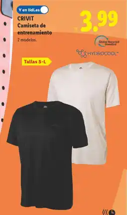 Lidl CRIVIT Camiseta de entrenamiento oferta