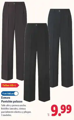 Lidl ESMARA Pantalón palazzo oferta