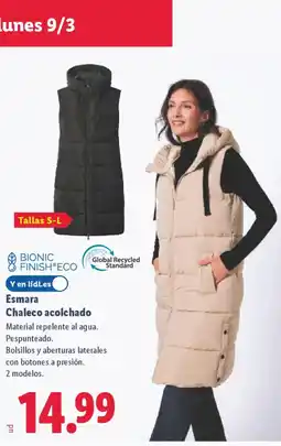 Lidl ESMARA Chaleco acolchado oferta