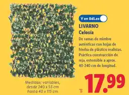 Lidl LIVARNO Celosía oferta