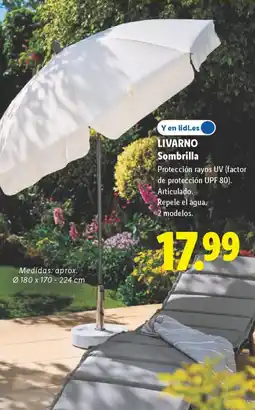 Lidl LIVARNO Sombrilla oferta