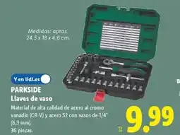 Lidl PARKSIDE Llaves de vaso oferta