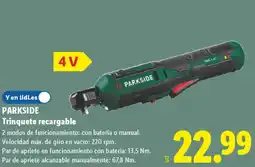 Lidl PARKSIDE Trinquete recargable oferta