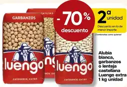 FROIZ LUENGO Alubia blanca, garbanzos o lenteja castellana oferta
