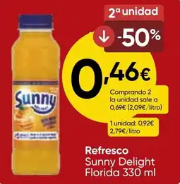 FROIZ SUNNY Refresco Delight Florida oferta