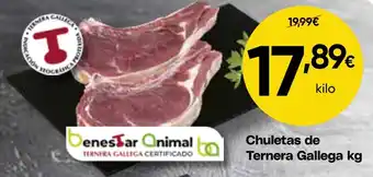 FROIZ Chuletas de Ternera Gallega oferta