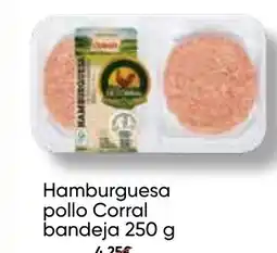 FROIZ Hamburguesa pollo Corral bandeja oferta