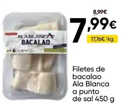 FROIZ ALA BLANCA Filetes de bacalao a punto de sal oferta