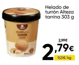 FROIZ Helado de turrón Alteza tarrina oferta