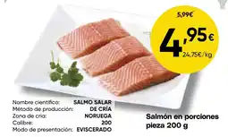 FROIZ Salmón en porciones pieza oferta