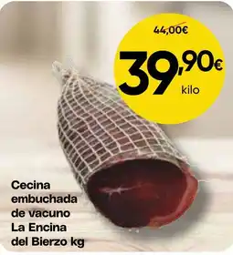 FROIZ Cecina embuchada de vacuno La Encina del Bierzo oferta