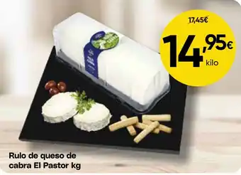 FROIZ EL PASTOR Rulo de queso de cabra oferta