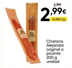 FROIZ Chistorra Alejandro original o picante oferta