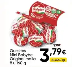 FROIZ BABYBEL Quesitos Mini Original malla oferta