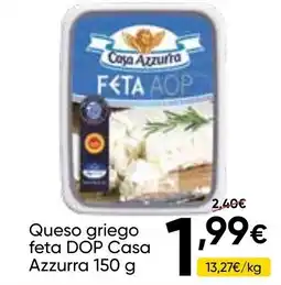 FROIZ CASA AZZURA Queso griego feta DOP oferta