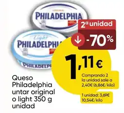 FROIZ PHILADELPHIA Queso untar original o light oferta