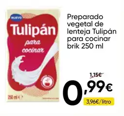 FROIZ TULIPAN Preparado vegetal de lenteja para cocinar oferta
