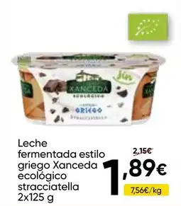 FROIZ Leche fermentada estilo griego Xanceda ecológico stracciatella oferta