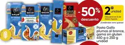 FROIZ GALLO Pasta plumas al bronce, gama sin gluten oferta