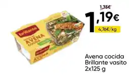 FROIZ BRILLANTE Avena cocida vasito oferta