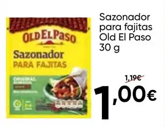 FROIZ OLD EL PASO Sazonador para fajitas oferta