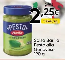 FROIZ BARILLA Salsa Pesto alla Genovese oferta